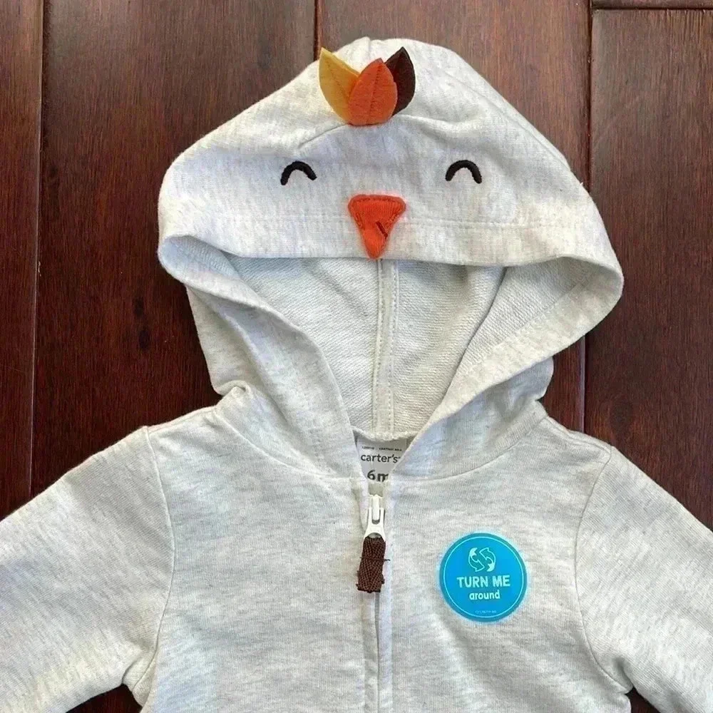 Carter's Thanksgiving Zip-Up Jumpsuit​​